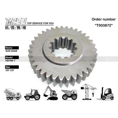Good price Ingranaggio solare a 1 stadio per rotazione escavatore Steel HD700-7, motore idraulico, compatibile con diversi modelli di escavatore in linea