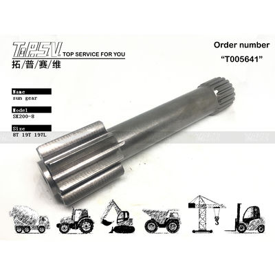 Good price YN15V00037S004 High Durability SK210-8 Excavator Travel 1 Stage Sun Gear in Black Color for Heavy-Duty Applications in linea
