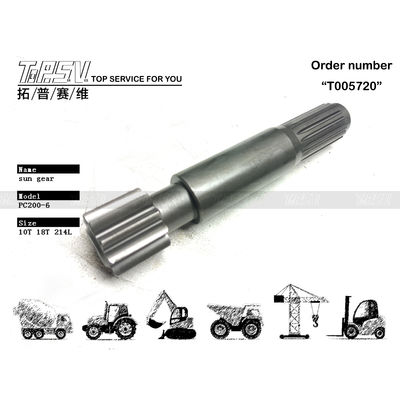 Good price 20Y-27-42510 Compatibility Compatible With Various PC200-6 Excavator Travel 1 Stage Sun Gear Models Excavator Sun Gear Depends On Size Used In Excavator Machinery in linea