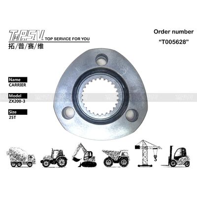 2050691 Nero ZX200-3 Excavator Travel 1 Stage Carrier Device Dipende dal tipo di imballaggio per una facile gestione e manutenzione