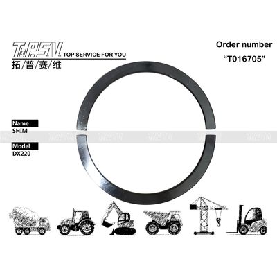 K9007395 DX220 Parti di ricambio per spessori di traslazione escavatore Parti elettroniche per officine di riparazione macchinari Funzionalità e trattamento termico