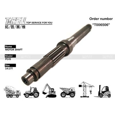 Good price Compatibility with PC45 Excavator Travel Motor Shaft and Models Other Excavator Reducer Parts in Depend On Packing Type in linea