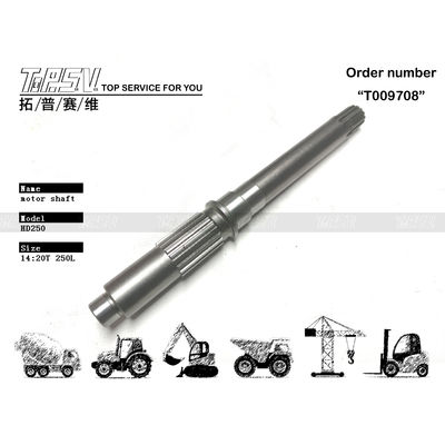 Good price Black Color Option for High Durability Other HD250 Excavator Travel Motor Shaft Reducer Parts in linea
