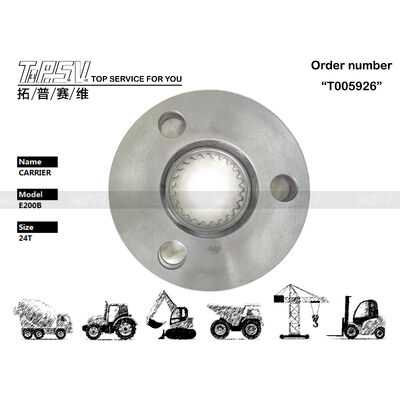 Good price 094-1514 Black E200B Excavator Travel 2 Stage Carrier Precision Engineered Component che garantisce una rotazione e una stabilità fluide per le operazioni dell'escavatore in linea