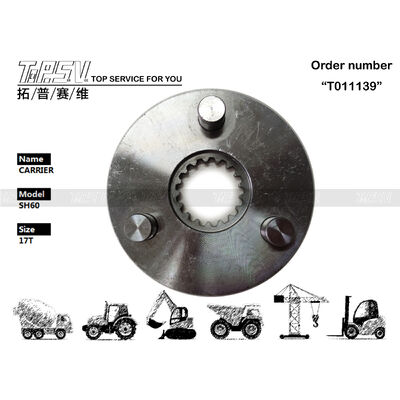 XKBR-00069 Nero R80-7 Swing escavatore 1 stadio dispositivo portatore dotato di riduttore planetario che offre potenza idraulica e maggiore durata operativa