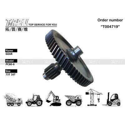 Good price 201-26-61320 Ingranaggio dell'oscillazione dell'escavatore PC60-6 per i pezzi di ricambio dell'escavatore dell'azionamento dell'oscillazione in linea