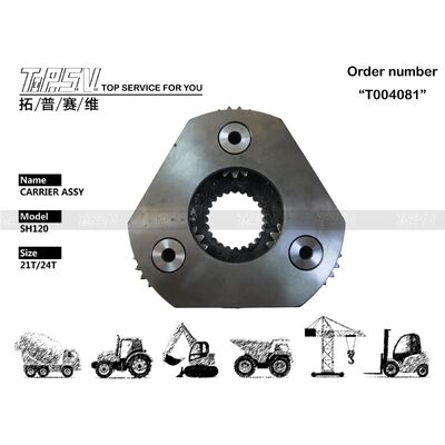 SH120 Swing di escavatore 2 Stage Carrier ASSY Parti per Swing Drive Parti di ricambio di escavatore
