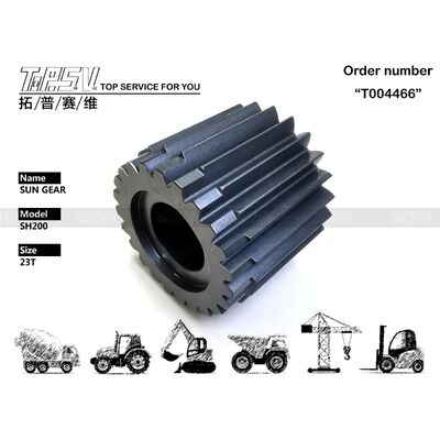 KRC0148 Alta precisione SH200 Swing escavatore 2 stadio Sun Gear per la riparazione di macchine in escavatore