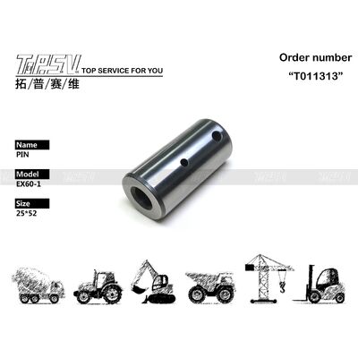 4194018 Facile da installare EX60-1 Escavatore Swing 1 Stage Gear Pin per l'azionamento del motore idraulico Compatibile con marche e modelli di escavatori