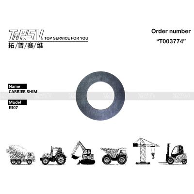 Good price Parti dello spessore del trasportatore della fase dell'oscillazione 1 dell'escavatore E307 per i pezzi di ricambio dell'escavatore dell'azionamento di viaggio in linea