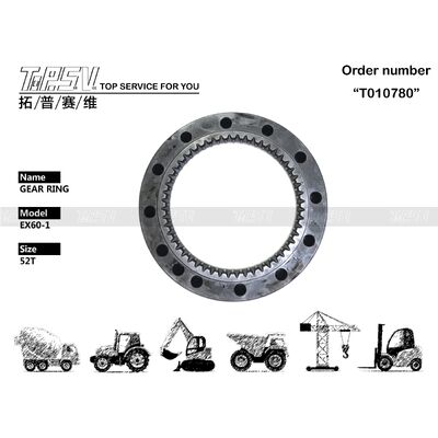 2024077 Swing Gearbox Ring Gear di alta precisione per escavatore HITACHI EX60-1