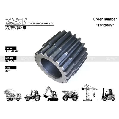 R220-9 Escavatore Sun Gear Travel 2 Stage 39Q6-42240 con manutenzione dell'olio