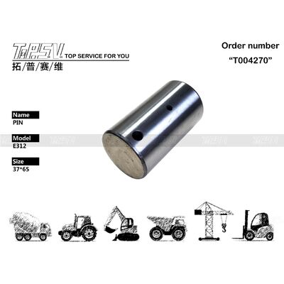 7I-7786 Trattamento termico E312C Escavatore Perno ingranaggio rotazione 2 stadi in colore nero